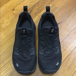 On Running Black Athletic Shoes